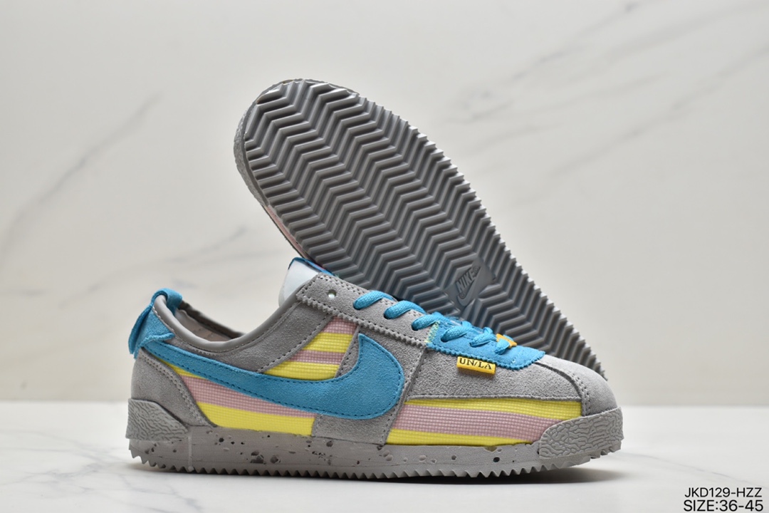 160 耐克Union x Nike Cortez情侣款 阿甘系列 运动休闲跑步鞋DR1413-009