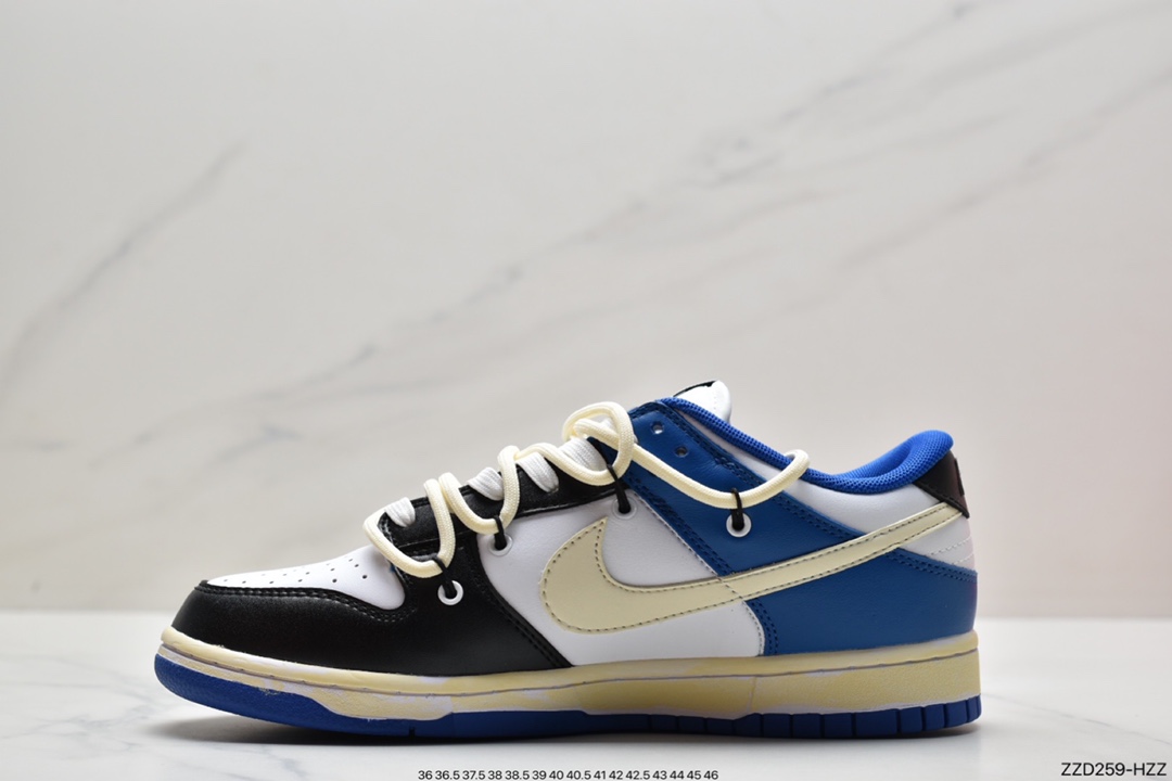 250 Futura x Nike Dunk Low SB联名 解构绑带滑板鞋DJ6188-100