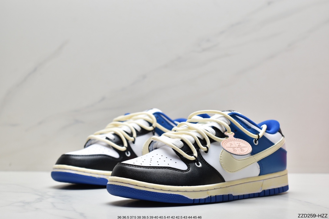 250 Futura x Nike Dunk Low SB联名 解构绑带滑板鞋DJ6188-100