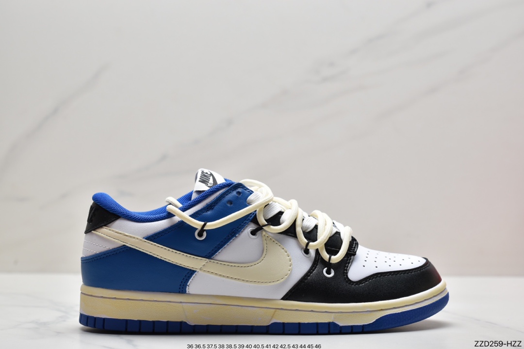 250 Futura x Nike Dunk Low SB联名 解构绑带滑板鞋DJ6188-100
