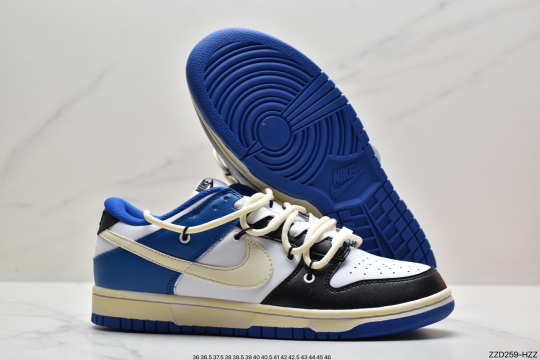 250 Futura x Nike Dunk Low SB联名 解构绑带滑板鞋DJ6188-100