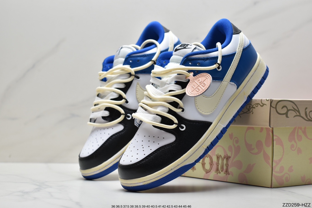 250 Futura x Nike Dunk Low SB联名 解构绑带滑板鞋DJ6188-100