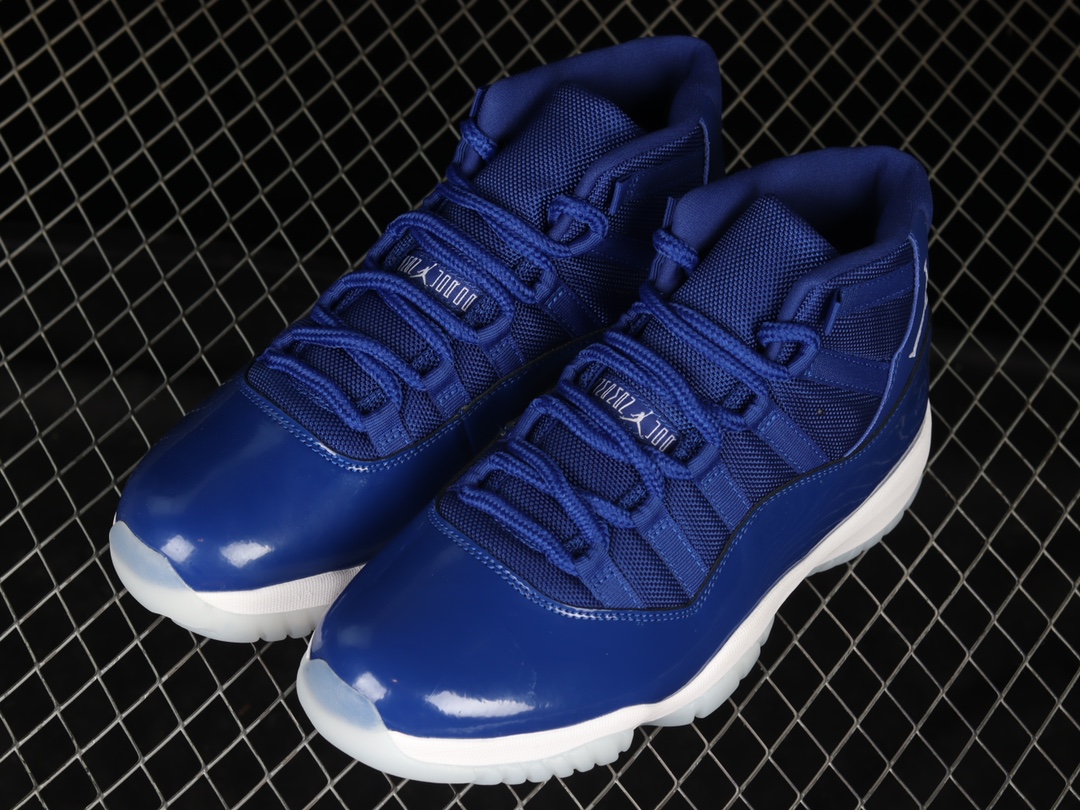 乔丹airjordan11navybluaj11乔11海军蓝高帮篮球鞋at7802115