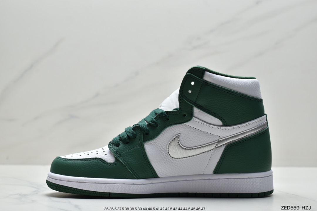 260 Air Jordan 1 High OG Gorge Green全新的鞋身DZ5485-303