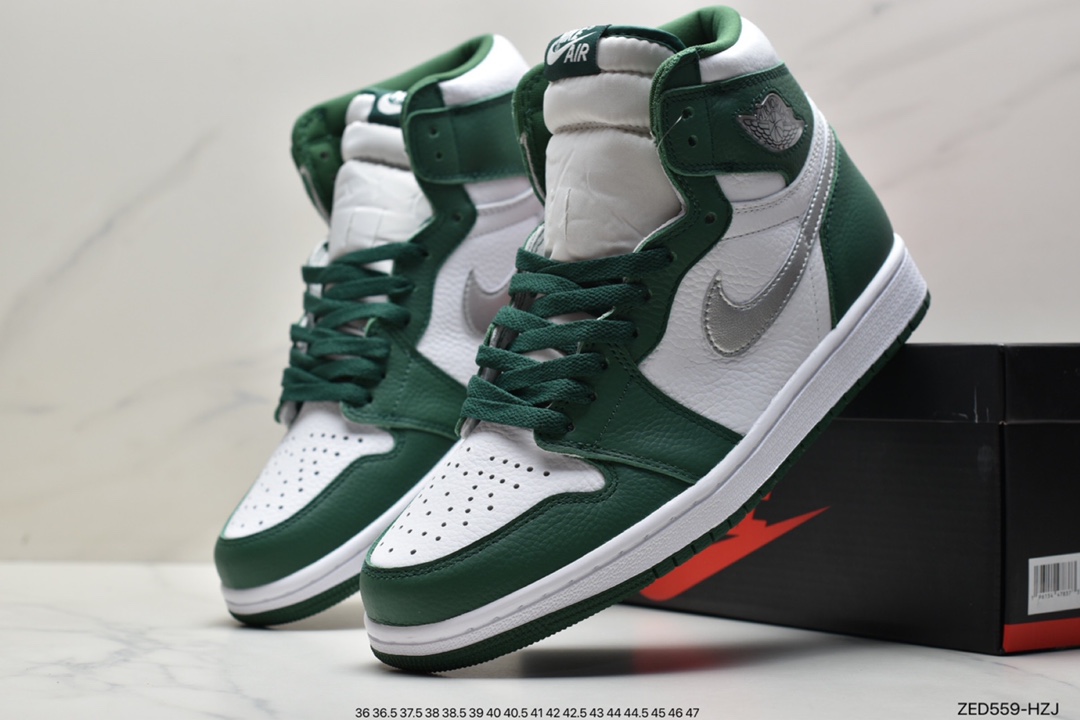 260 Air Jordan 1 High OG Gorge Green全新的鞋身DZ5485-303