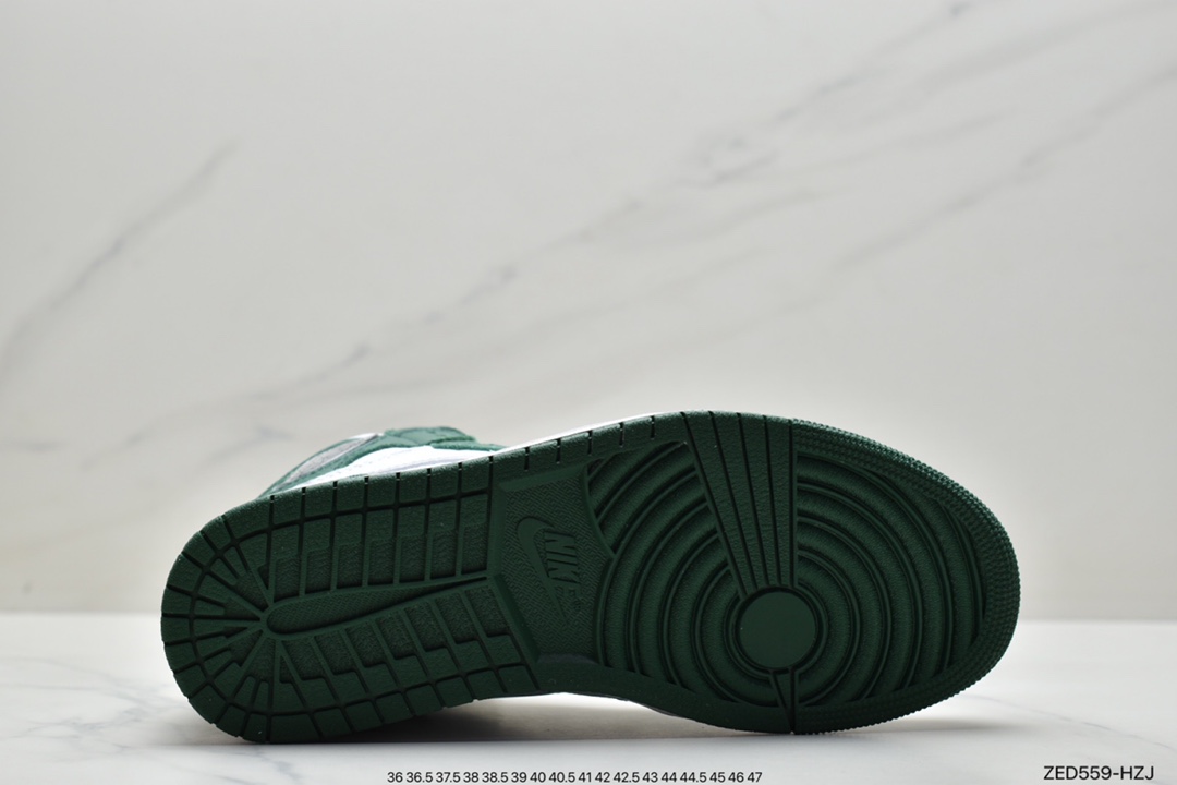 260 Air Jordan 1 High OG Gorge Green全新的鞋身DZ5485-303