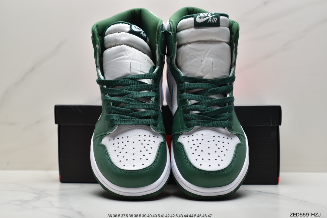 260 Air Jordan 1 High OG Gorge Green全新的鞋身DZ5485-303