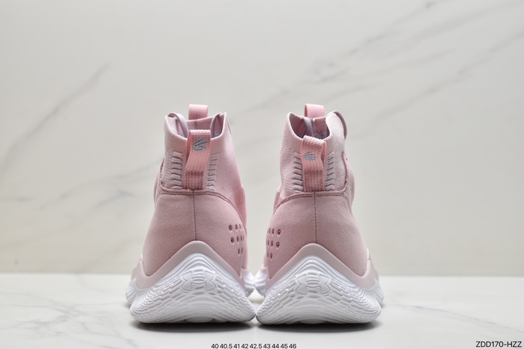 230 Under Armour Curry 4库里4代Flotro实战篮球鞋粉色3024861-600