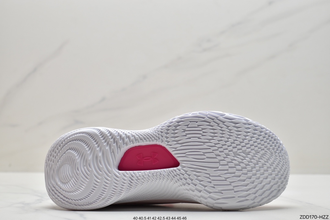 230 Under Armour Curry 4库里4代Flotro实战篮球鞋粉色3024861-600