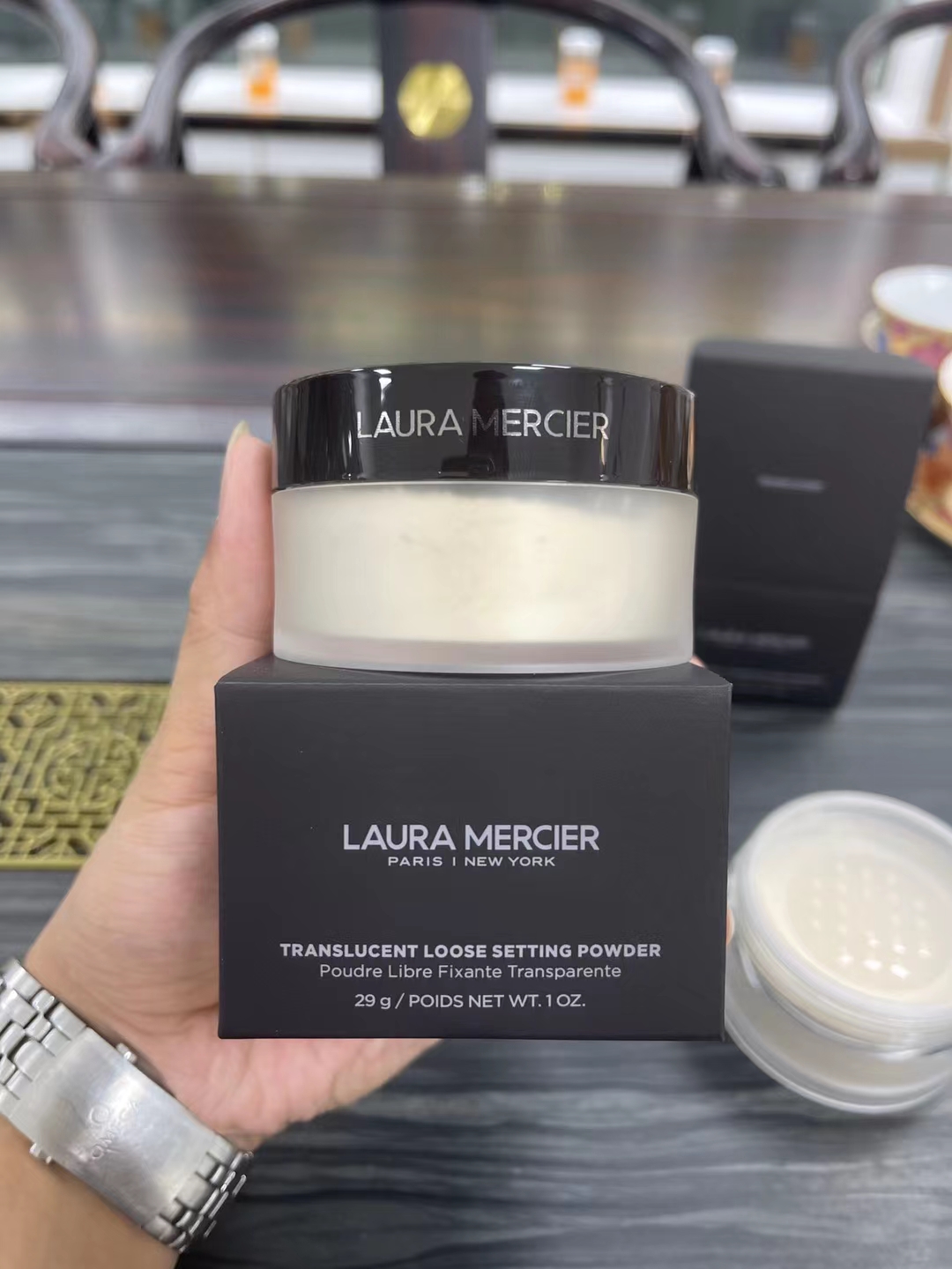 45. Polvo suelto Laura Mercier nueva versión 29g/alta calidad 🔜versión Mingtong❗🇺🇸Laura Mercier/nueva versión polvo …