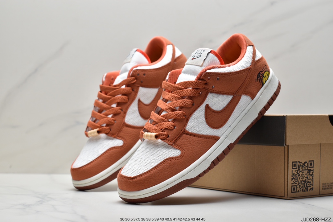 130 真标耐克Nike SB Dunk Low ”Sun Club” 落日橙纯原大厂出品DR5475-100