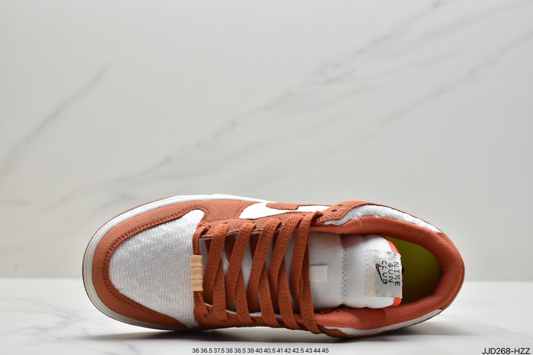 130 真标耐克Nike SB Dunk Low ”Sun Club” 落日橙纯原大厂出品DR5475-100