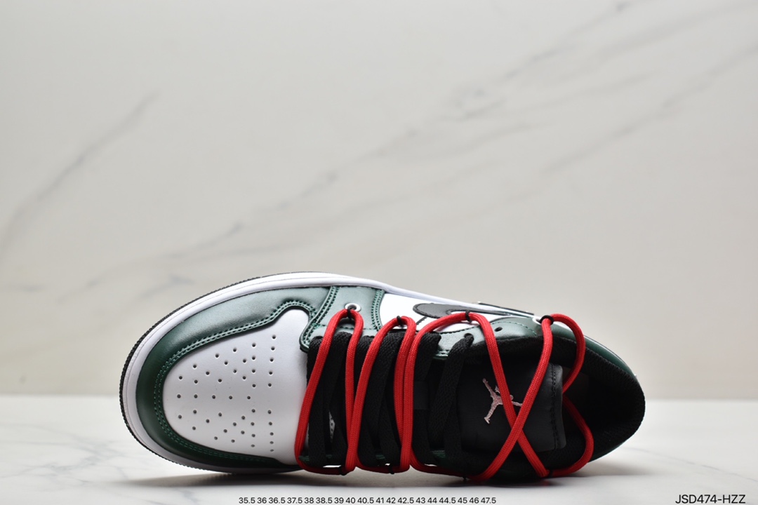 200 耐克Nike Air Jordan 1 Low”Beige/Green/Happy Smile”AJ1低帮乔丹一代553558-062