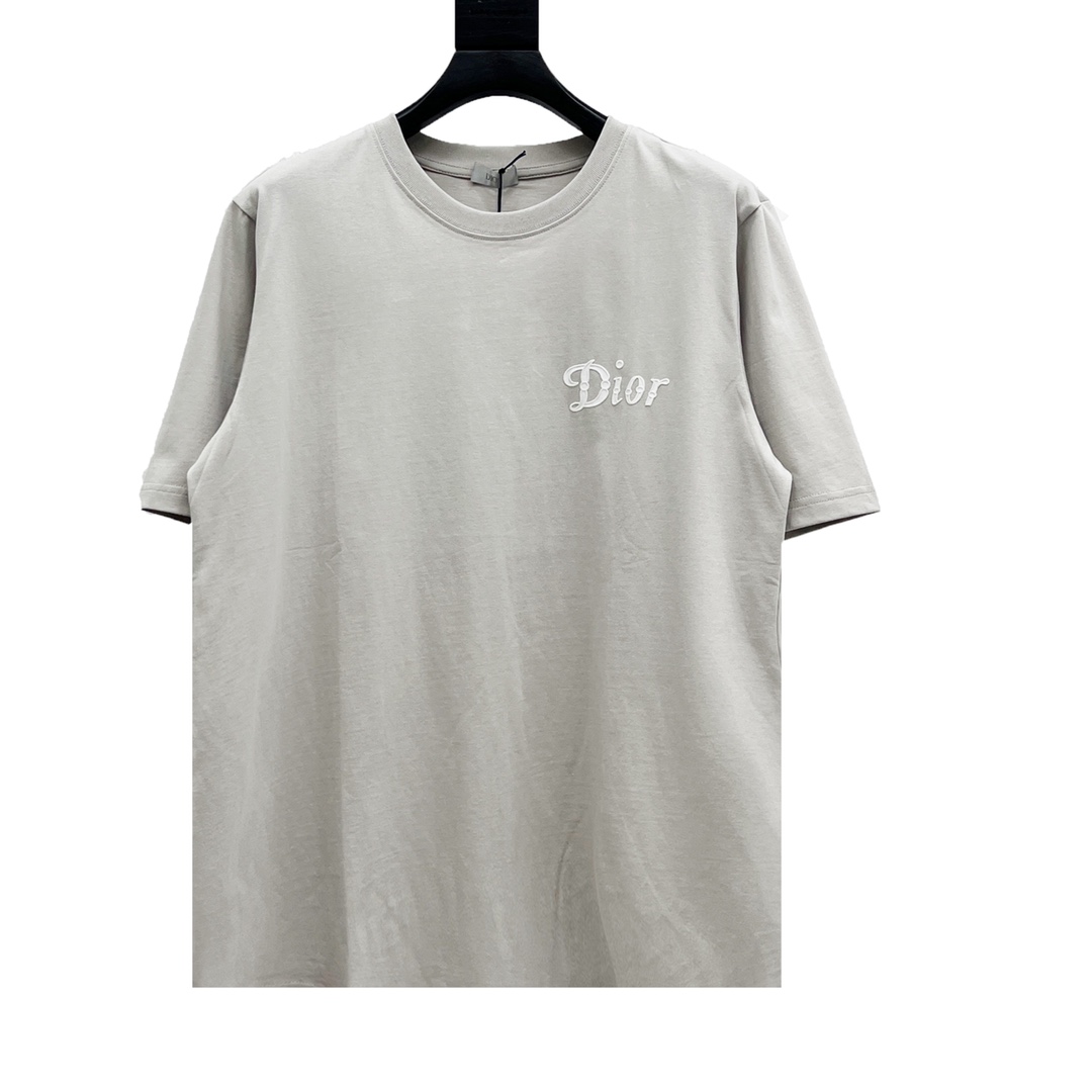 DIOR/迪奥 22SS 47logo标语印花情侣款短袖TEE