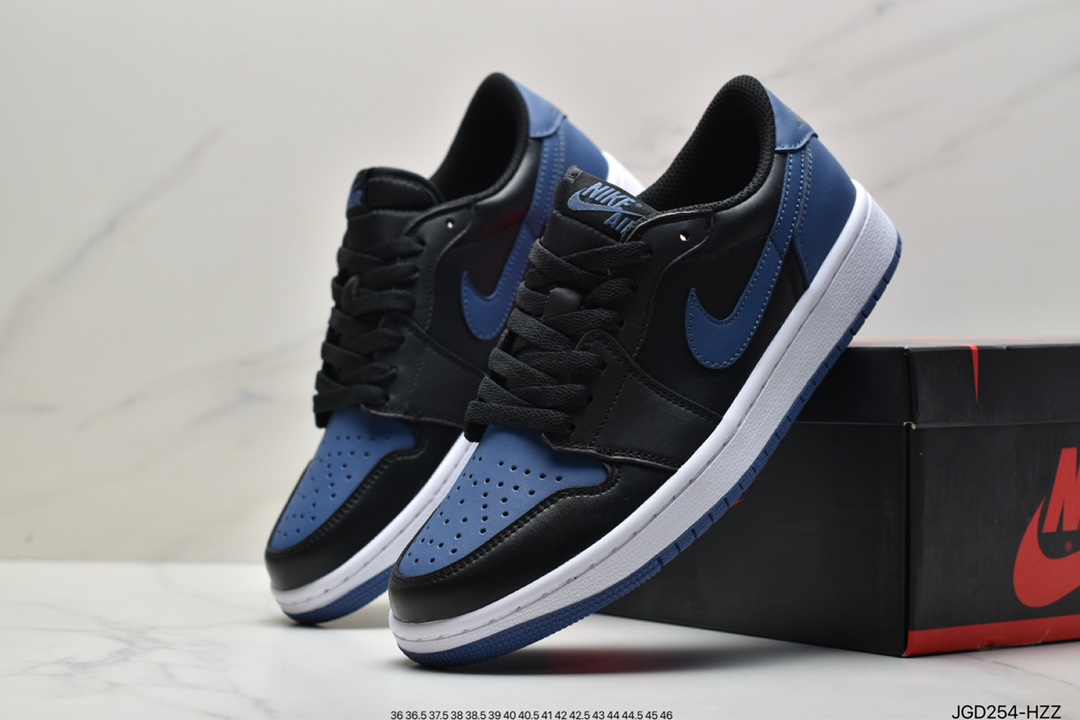 180 Air Jordan 1 Low OG “Mystic Navy” 黑蓝头层版本 CZ0790-041