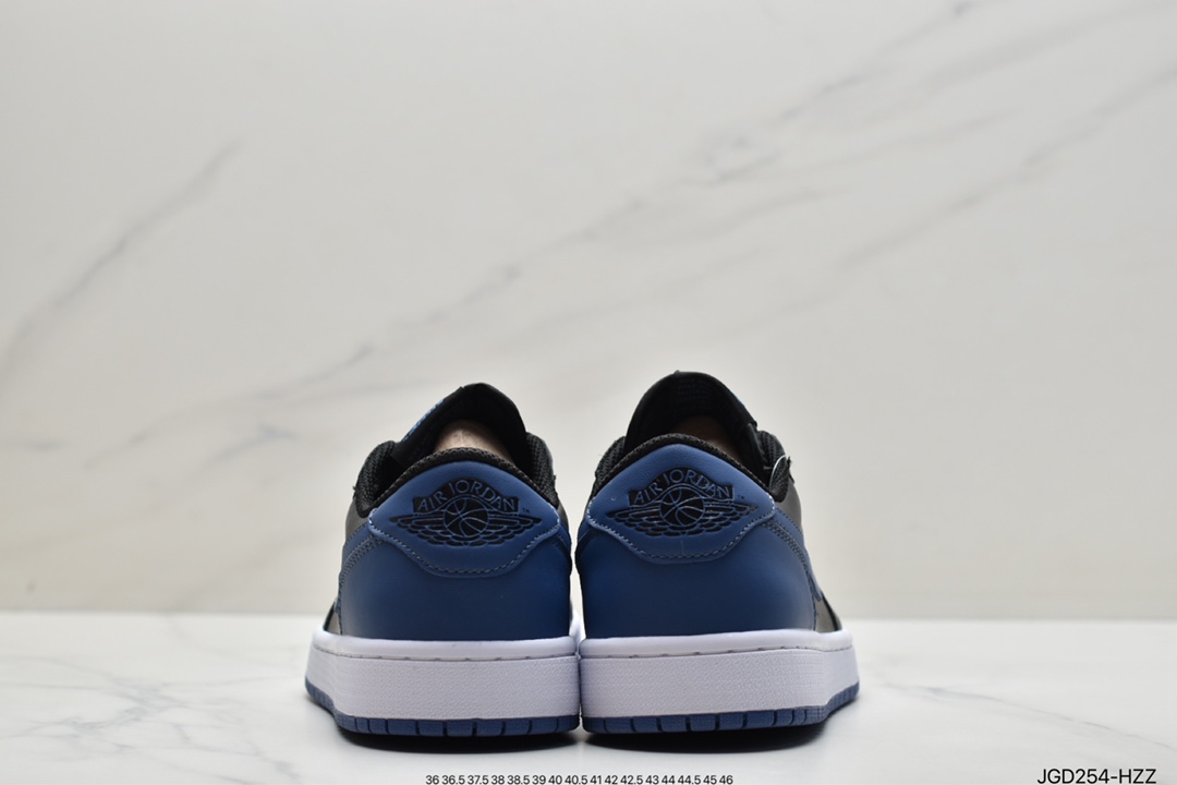180 Air Jordan 1 Low OG “Mystic Navy” 黑蓝头层版本 CZ0790-041