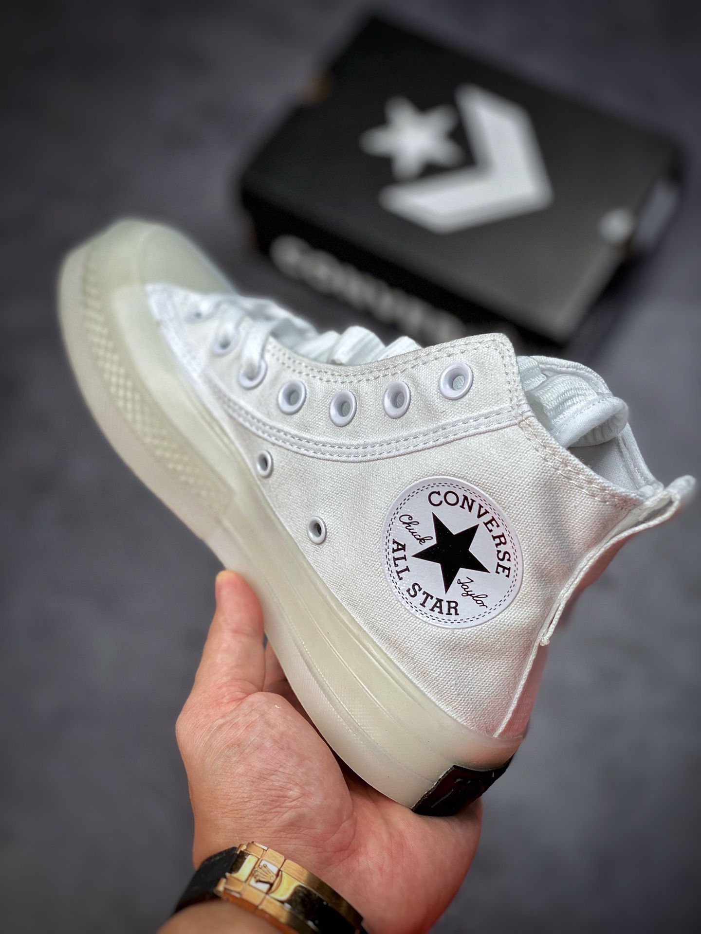 Converse Chuck Taylor All Star Cx White Converse Summer New CX Crystal Jelly Collection A02410C