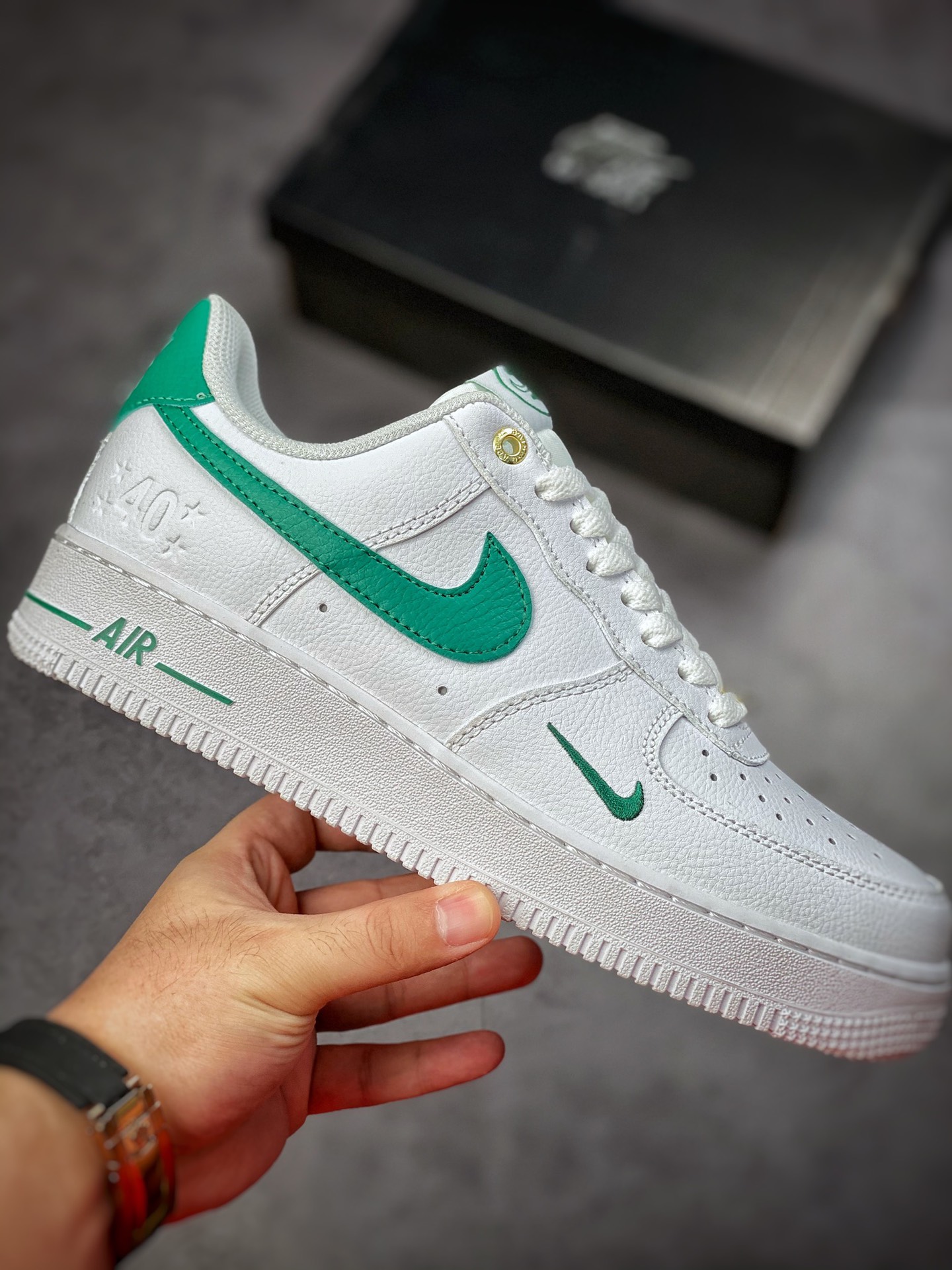 160 Nike Air Force 1 Low 07 白湖水绿 DQ7658-101