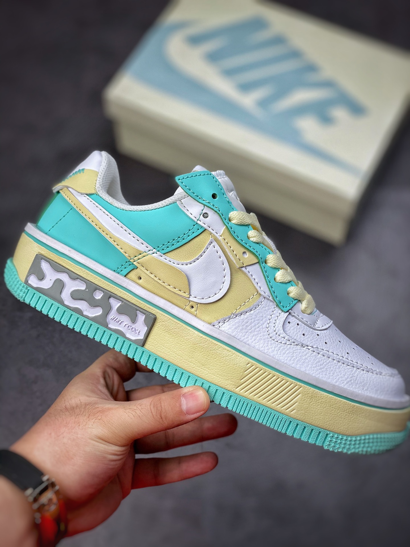 260 Nike Air Force 1 Fontanka 马卡龙 冰柠檬 CW6688-610