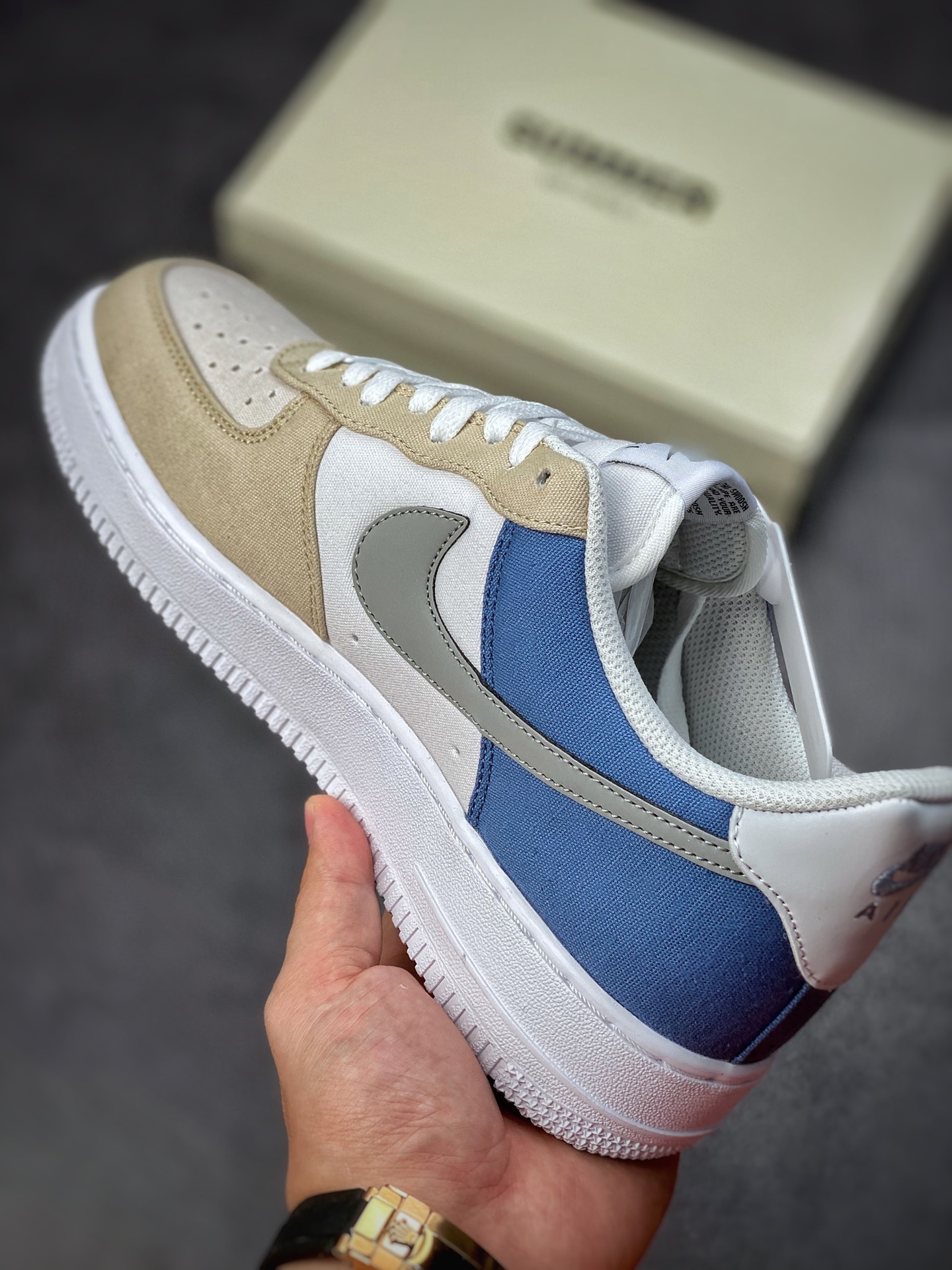 Nike Air Force 1 Low 07 Grey Canvas DG2296-018