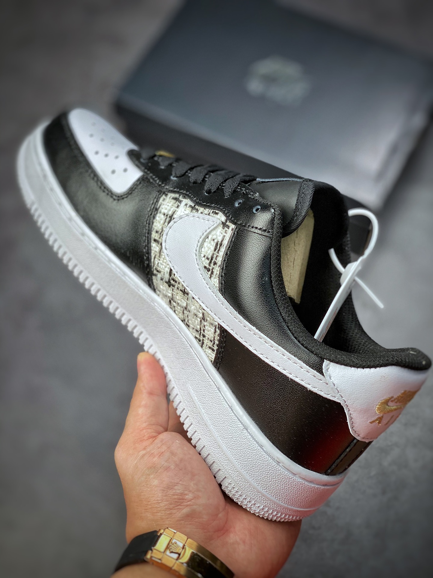 Nike Air Force 1 Low 07 Black Small Fragrance CZ0270-001