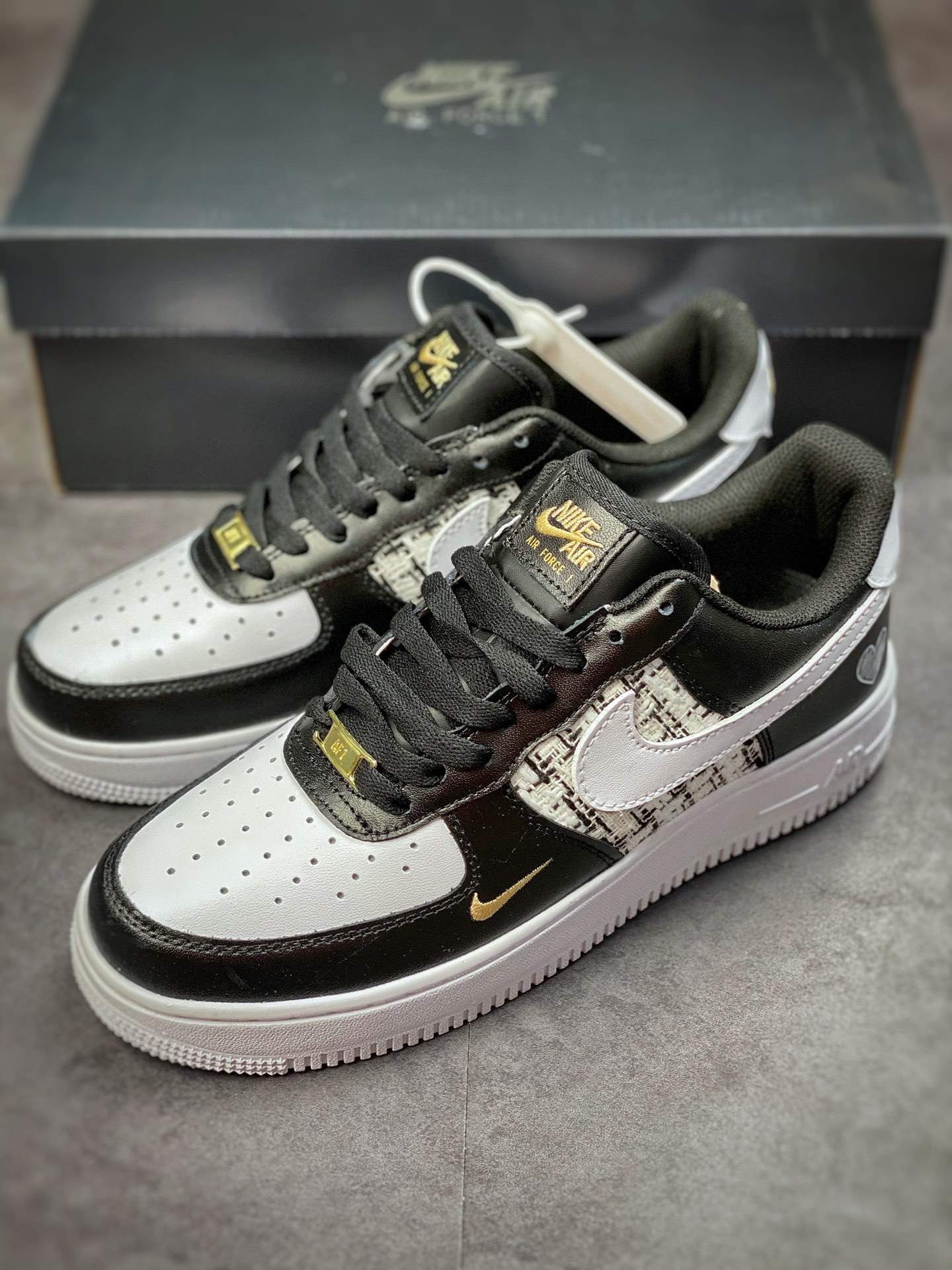 Nike Air Force 1 Low 07 Black Small Fragrance CZ0270-001