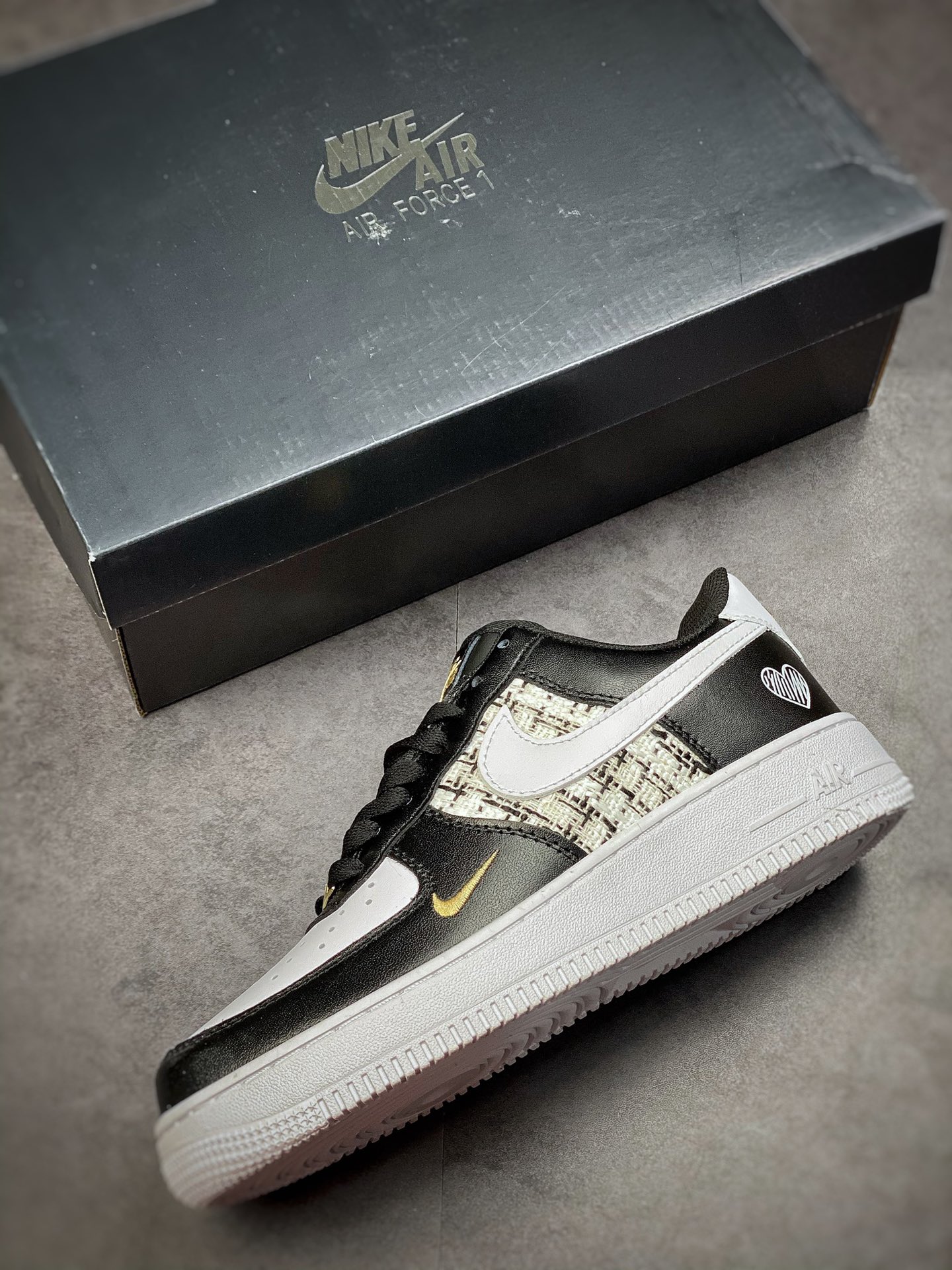 Nike Air Force 1 Low 07 Black Small Fragrance CZ0270-001