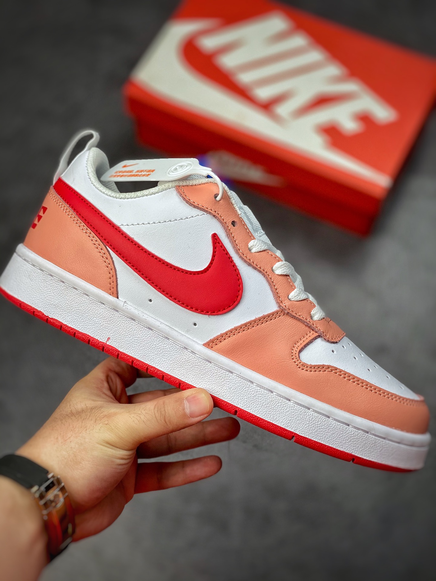 200  Nike Court Borough Low 2 FP 独家全头层版本  BQ5448-119