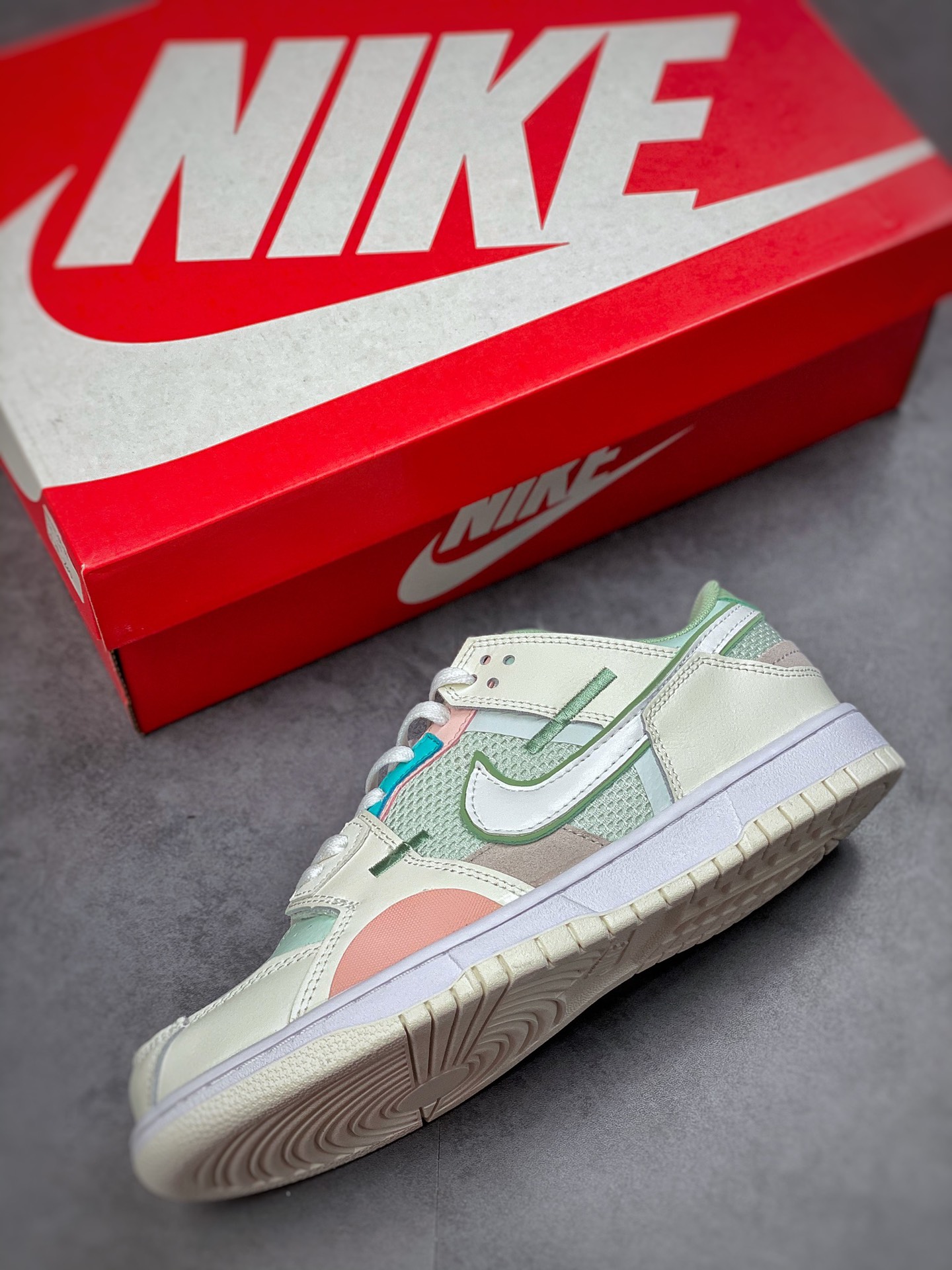 240 Nike Dunk Scrap ”Shapeless, Formless,  Limitless” 复古休闲板鞋DM0802-001