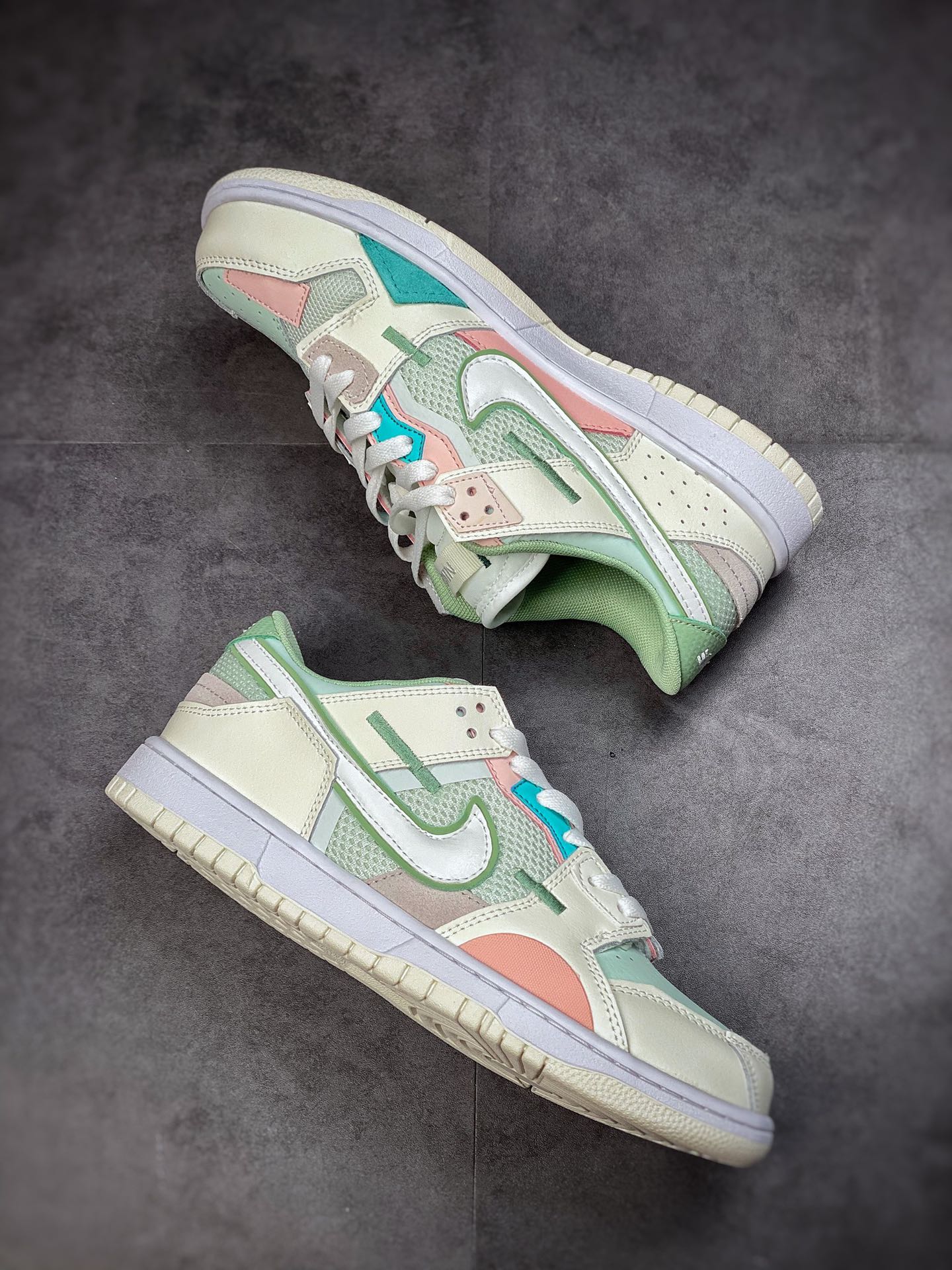 240 Nike Dunk Scrap ”Shapeless, Formless,  Limitless” 复古休闲板鞋DM0802-001