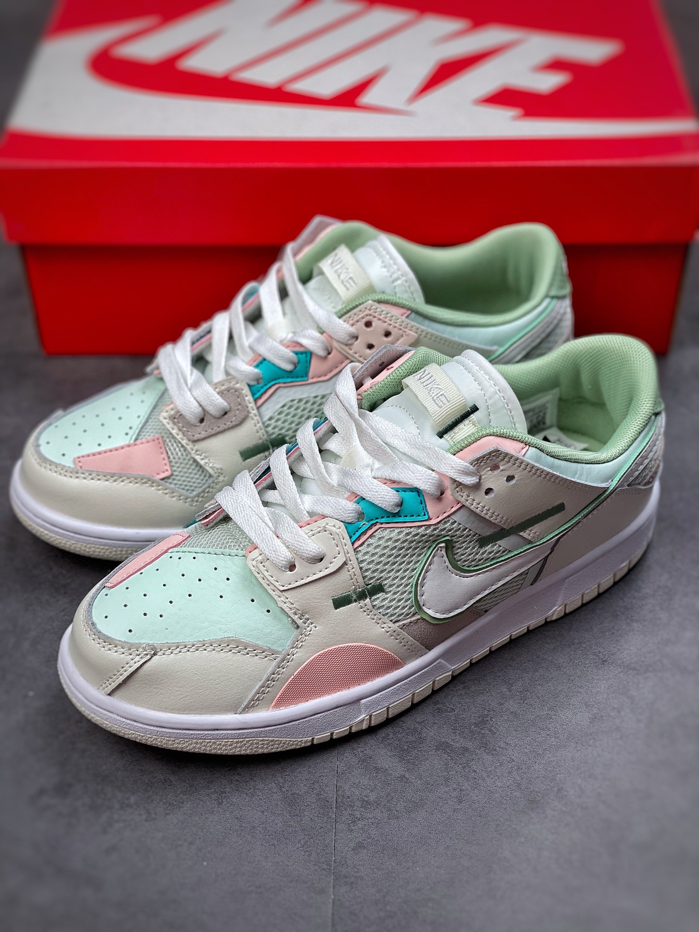 240 Nike Dunk Scrap ”Shapeless, Formless,  Limitless” 复古休闲板鞋DM0802-001