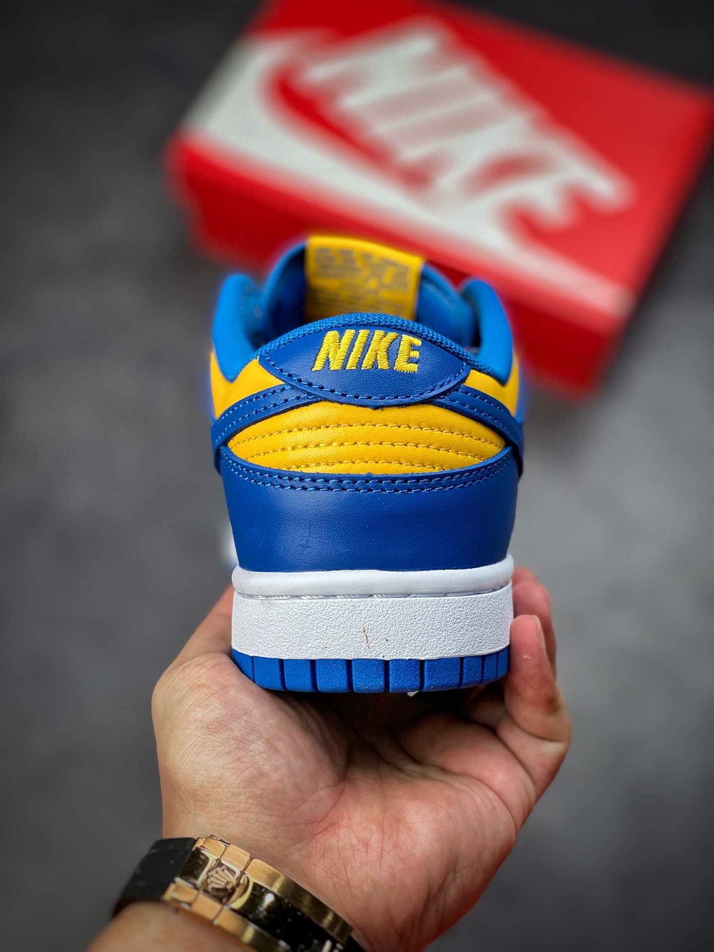 Nike SB Dunk Low ”Warriors” Royal Blue University Gold DD1391-402