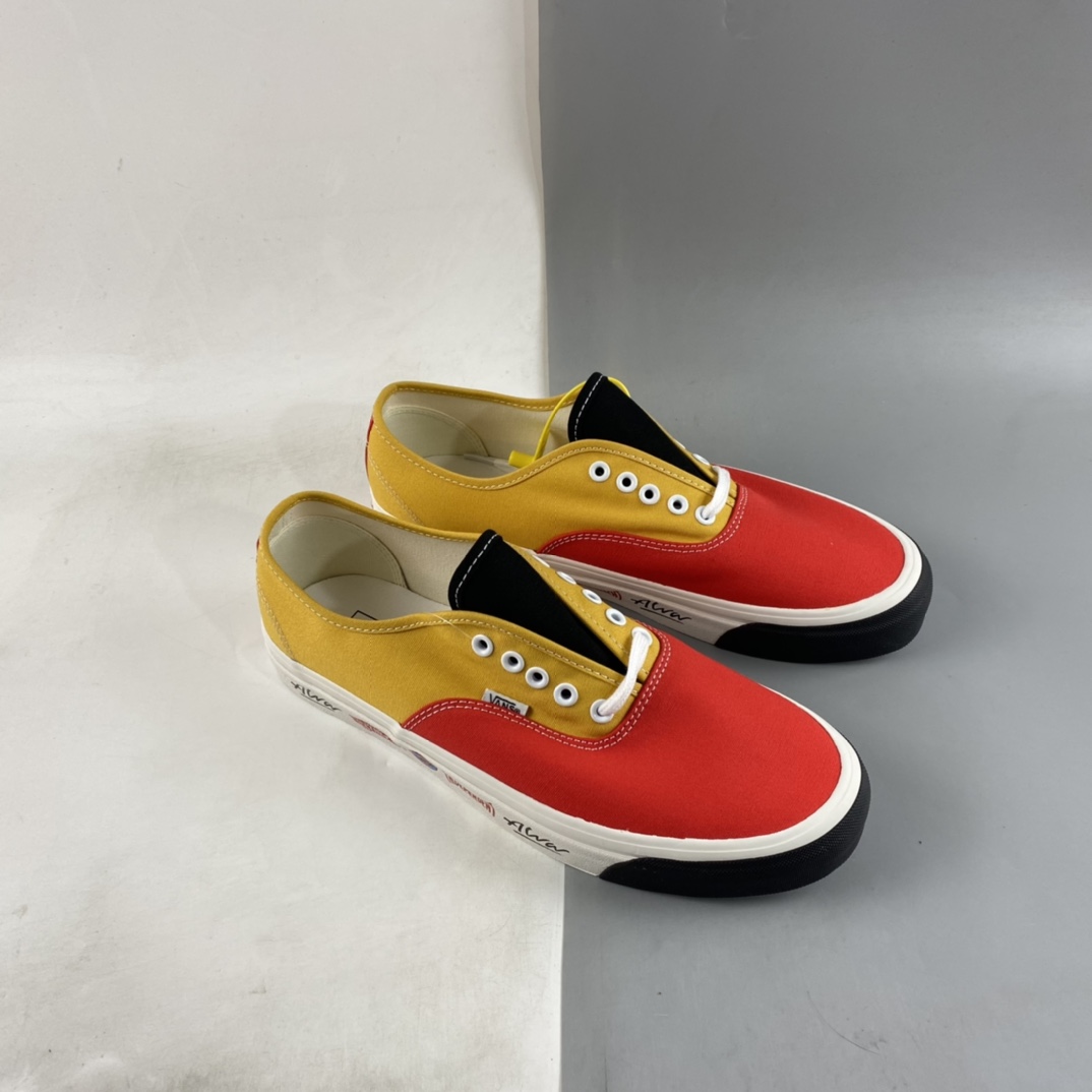 Vans Tony Alva Authentic Vans Official Joint Color-blocking Anaheim Retro Wind Shoe VA0A7Q5CB04