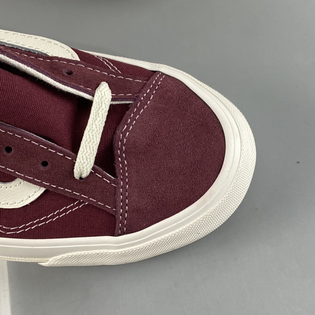 Vans Vault OG Style 36 LX Wine Red Retro Low VN0A4BVE9X7