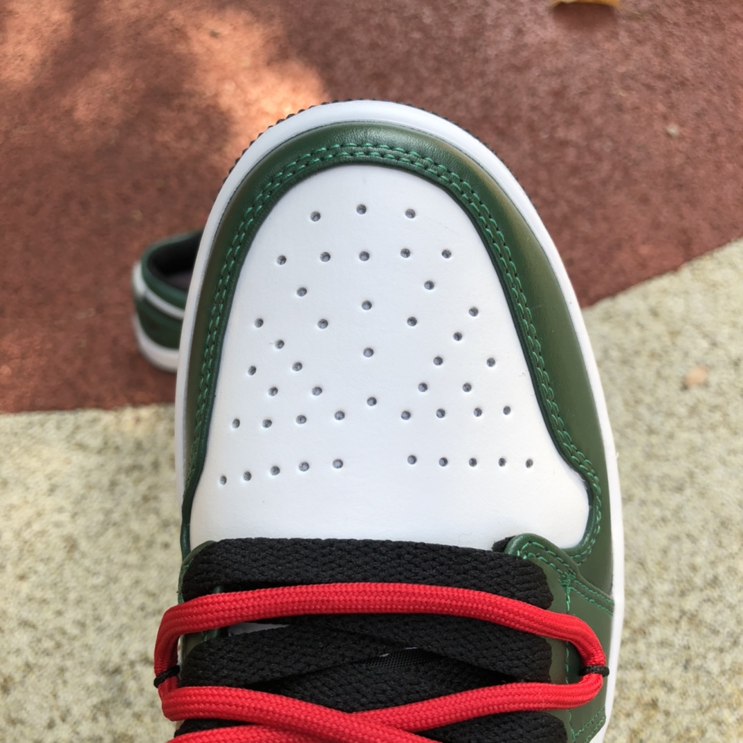 300 Air Jordan 1 Low “Chicago” 解构白绿 绑带鞋 553560-062