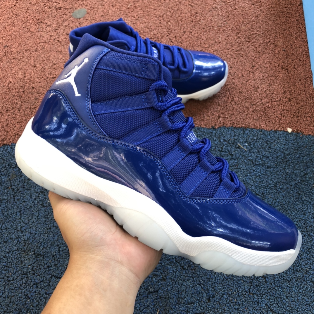 530  纯原版Air Jordan 11 午夜蓝新款 白蓝 AT7802-115