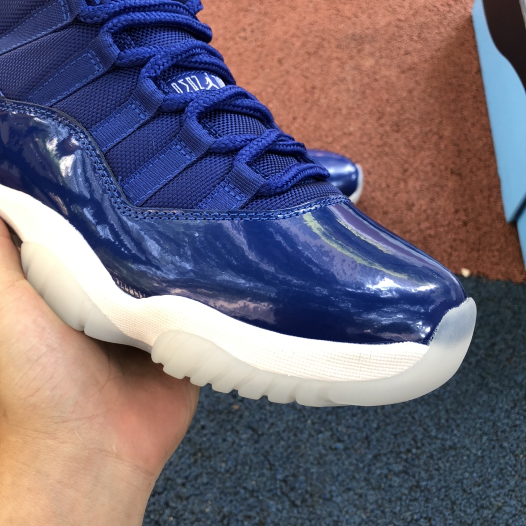 530  纯原版Air Jordan 11 午夜蓝新款 白蓝 AT7802-115