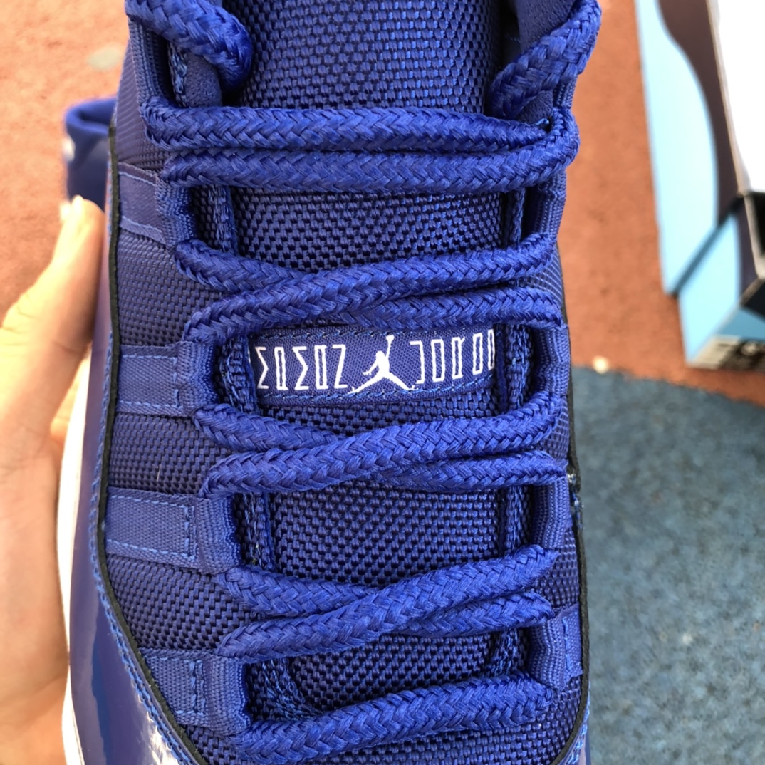 530  纯原版Air Jordan 11 午夜蓝新款 白蓝 AT7802-115