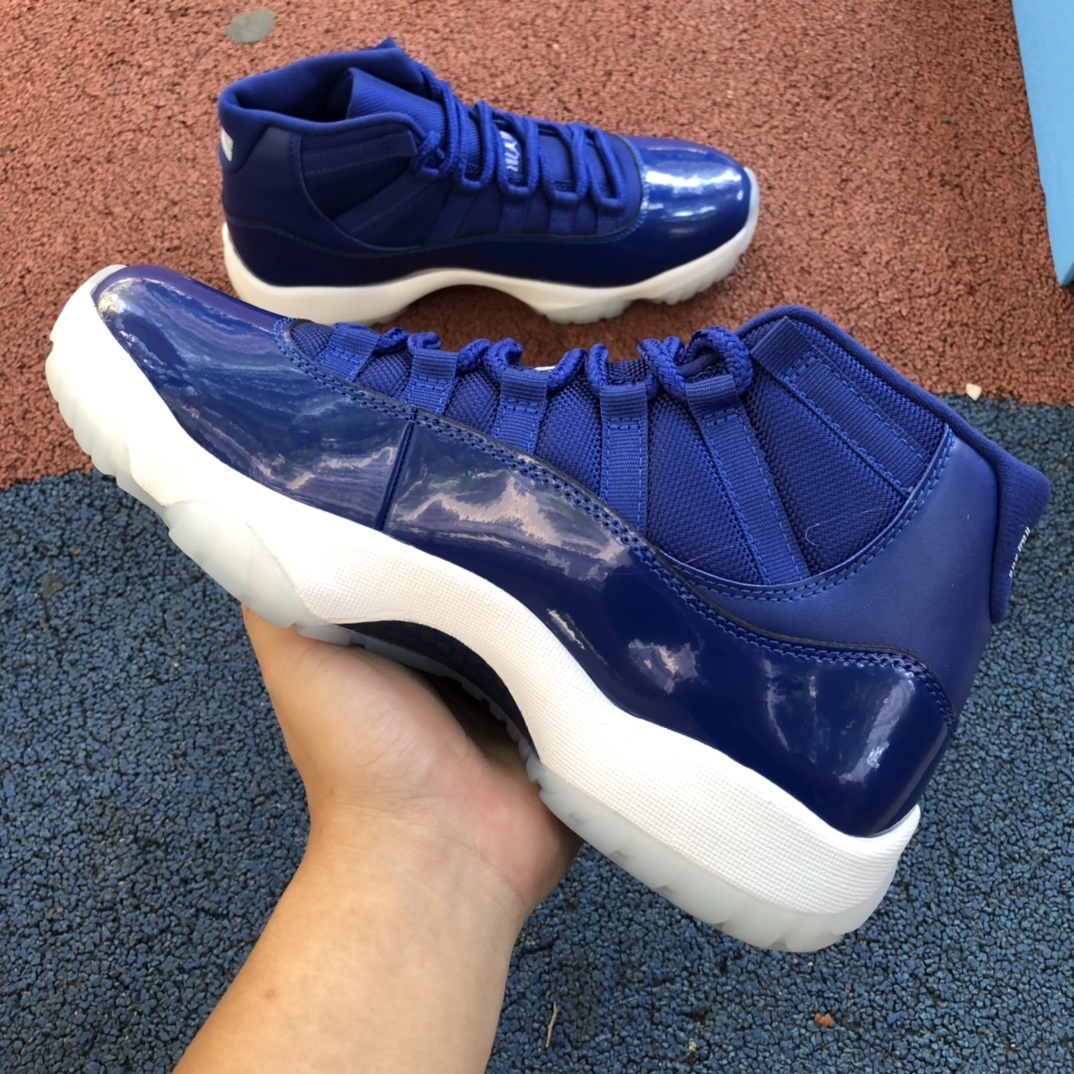 530  纯原版Air Jordan 11 午夜蓝新款 白蓝 AT7802-115