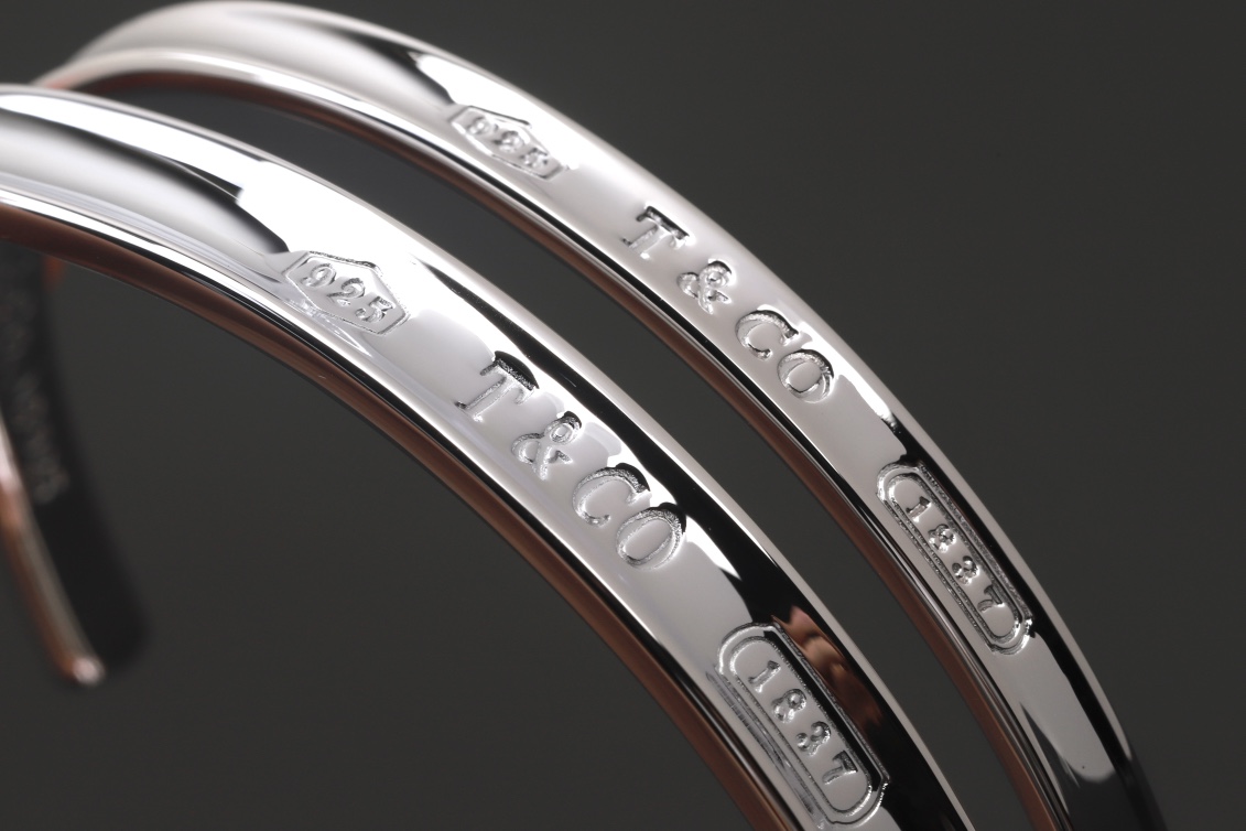 Tiffany & Co. 蒂芙尼Tiffany 1837光面情侣同款手镯