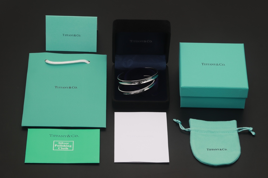 Tiffany & Co. 蒂芙尼Tiffany 1837光面情侣同款手镯