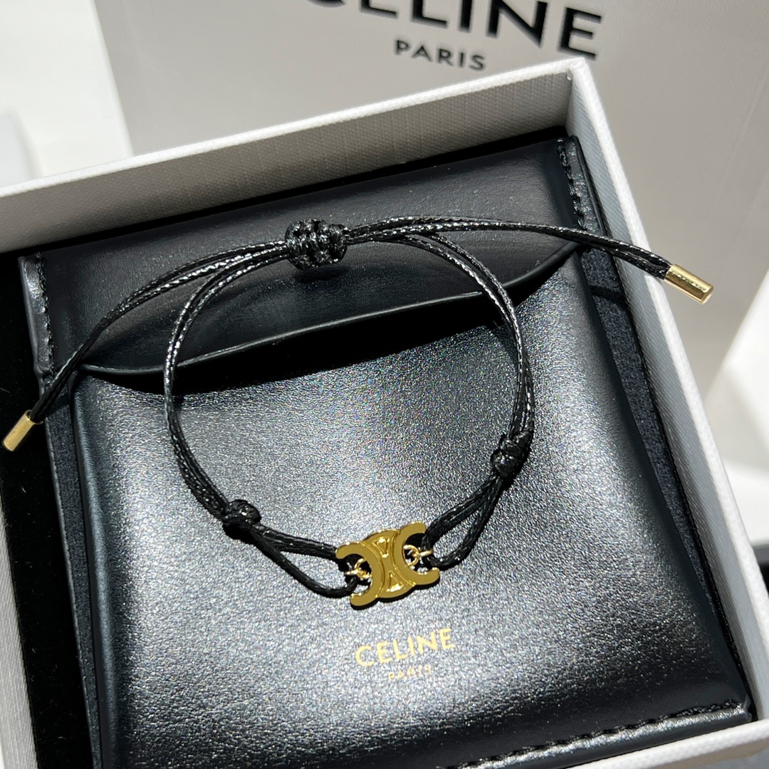 新款Celine赛琳凯旋门手链手绳