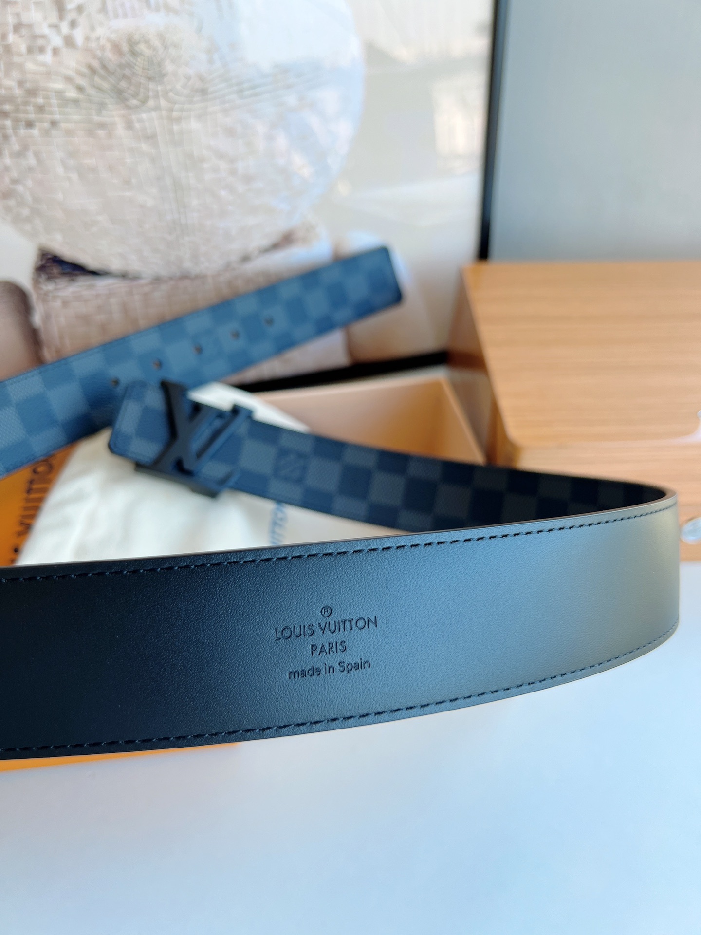 LV/路易威登   Monogram帆布.Damier帆布男士腰带