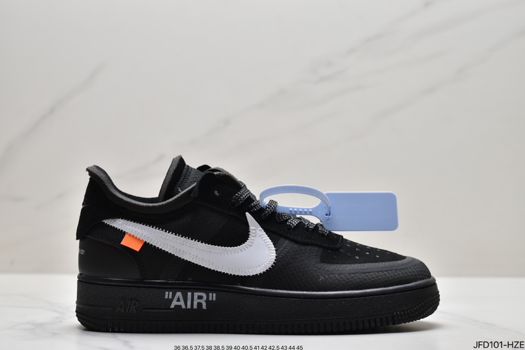 170 真标耐克OFF-WHITE x Air Force 1 OW联名空军一号AO4606-001