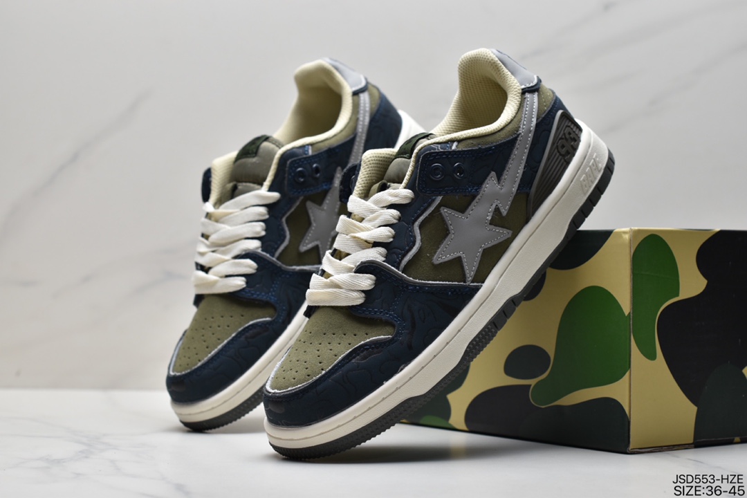 200 真标Bape x Nike Air Force 1’07 Low *A BATHING APE * ”新配色” Nigo品牌