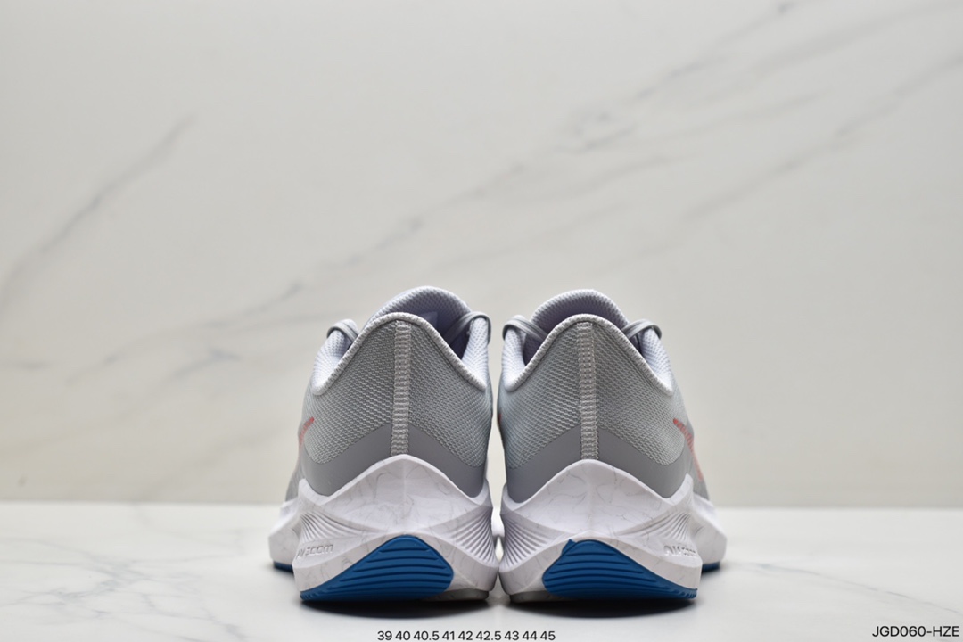 180 耐克Nike Zoom WINFLO 8代缓震大底飞线贾卡轻质透气休闲运动跑步鞋 CW3419-401