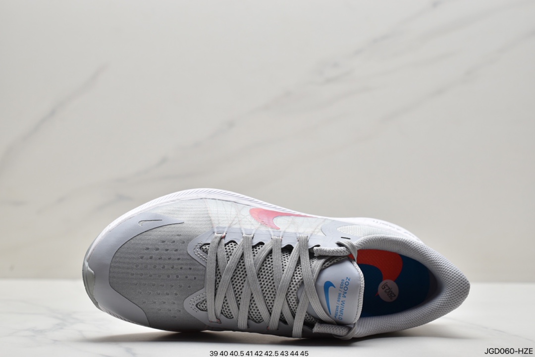 180 耐克Nike Zoom WINFLO 8代缓震大底飞线贾卡轻质透气休闲运动跑步鞋 CW3419-401