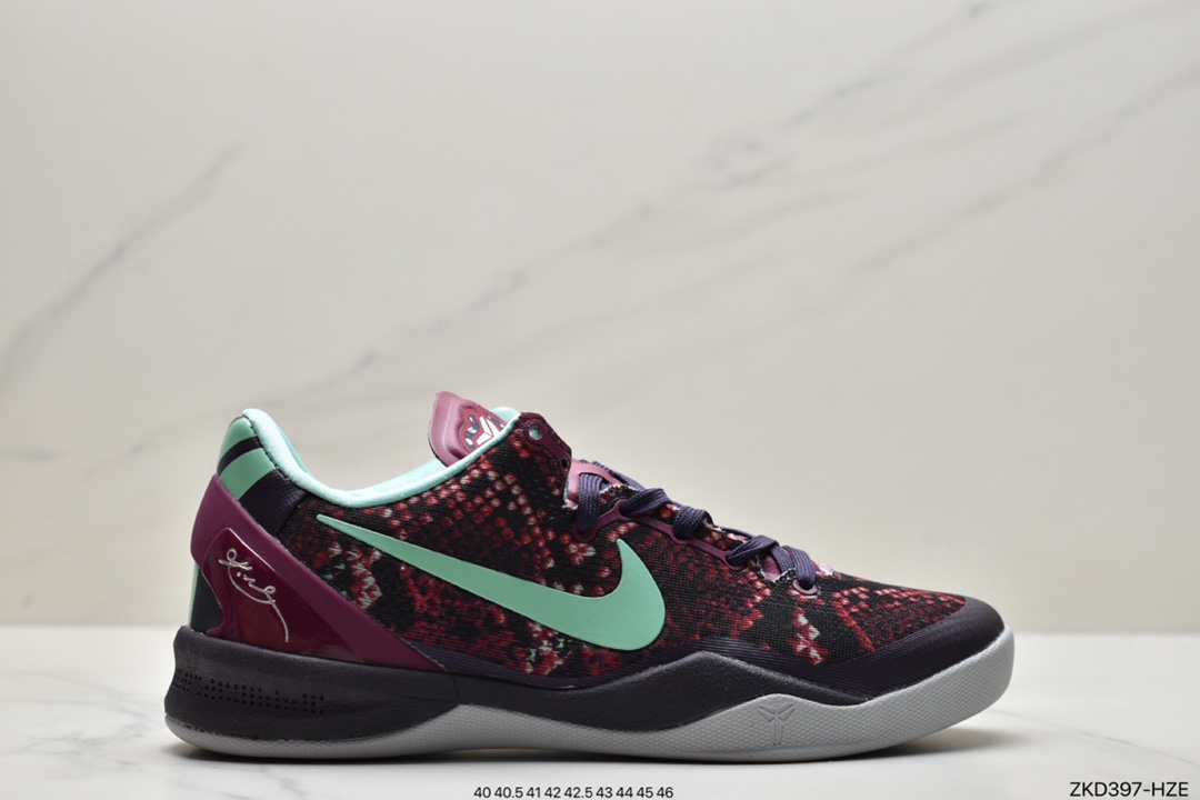 270 科比6 Kobe 6 “Mamba Forever”整双鞋采用经典黑红色CW2190