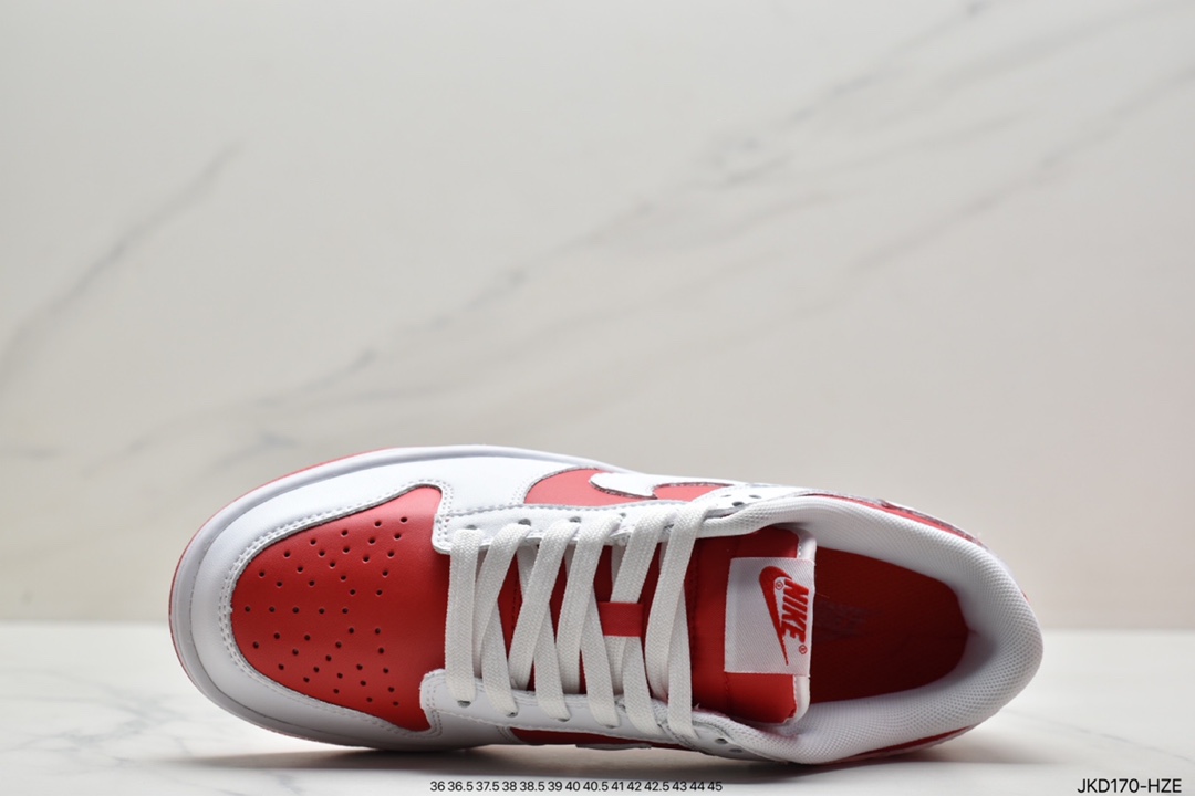 160 耐克Nike SB Dunk Low Pro 复古低帮休闲运动滑板板鞋。采用脚感柔软舒适ZoomAir气垫，有效吸收滑板等极限运动在落地时带来的冲击力，为街头运动者们提供更好的保护。 货号：BQ6817 尺码:36 36.5 37.5 38 38.5 39 40 40.5 41 42 42.5 43 44 45 46 ID:JKD170-HZE