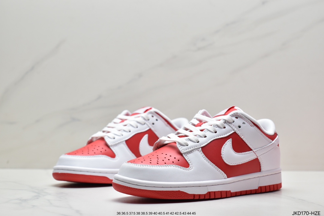 160 耐克Nike SB Dunk Low Pro 复古低帮休闲运动滑板板鞋。采用脚感柔软舒适ZoomAir气垫，有效吸收滑板等极限运动在落地时带来的冲击力，为街头运动者们提供更好的保护。 货号：BQ6817 尺码:36 36.5 37.5 38 38.5 39 40 40.5 41 42 42.5 43 44 45 46 ID:JKD170-HZE